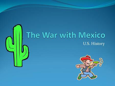 U.S. History. Questions about Texas Tensions between Mexico & the U.S. grew under President Tyler. He wanted to annex Texas. In 1844, he brought the issue.