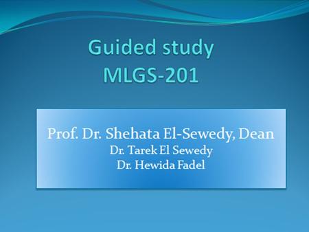 By the end of this lecture, students will learn: 1.What is cancer. 2.Genetics of cancer. 3.Oncogenes 4.Tumor suppressor genes. 5.DNA Repair genes 6.Genes.