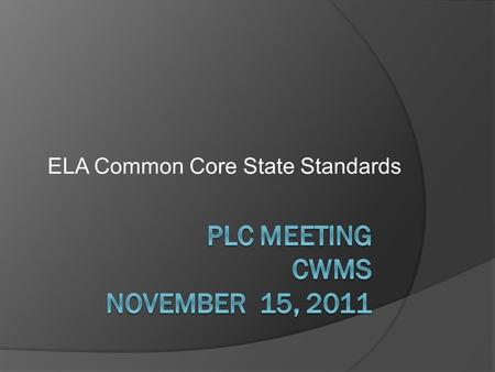 ELA Common Core State Standards. Hunt Institute Videos   GLI&feature=mfu_in_order&list=UL.