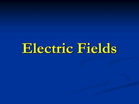 Electric Fields. What is an electric field??? It is an area of influence around a charged object. It is an area of influence around a charged object.