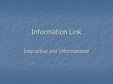 Information Link Interactive and Informational. Information Conics Conics Exponants & Logs -  Exponants &