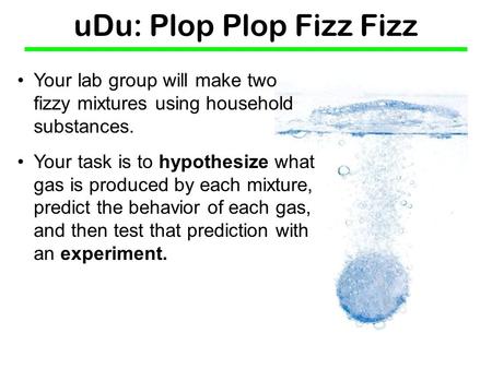 uDu: Plop Plop Fizz Fizz