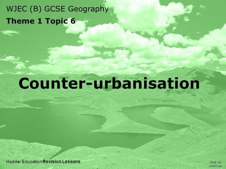 Counter-urbanisation