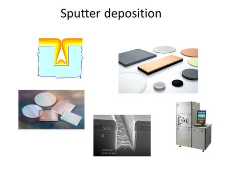 Sputter deposition.