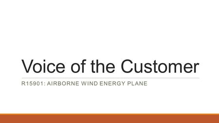 R15901: airborne wind energy plane