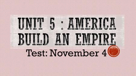 Test: November 4.  Do not copy it from a website, you will get a 0 and a write up.  Must be at least 1 page long per question and follow standard essay.