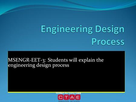 Engineering Design Process