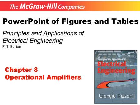 Figure 8.2, 8.3 8-1 A voltage amplifier Figure 8.2 Simple voltage amplifier model Figure 8.3 Please see pages 410~412 Eq. 8.1~ 8.8.