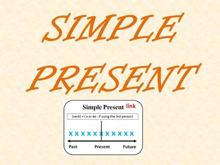 SIMPLE PRESENT link.