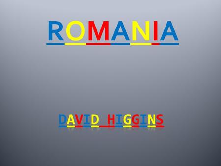 ROMANIA MAP OF ROMANIAMAP OF ROMANIA MAIN FACTS President:Traian Basescu(2012) Prime Minister:Victor ponta(2012) Population: 21,848,504 Land area.