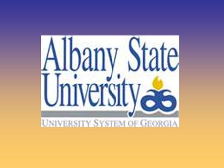 Albany State University was founded in Albany State University was founded in 1903 as the Albany Bible and Manual 1903 as the Albany Bible and Manual.