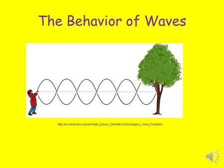 The Behavior of Waves