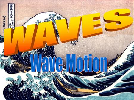 Lesson Objectives By the end of this lesson, you will be able to: State the different types of waves and the difference between them Describe the diffraction.