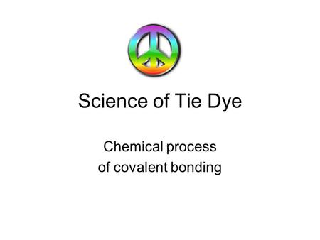 Chemical process of covalent bonding