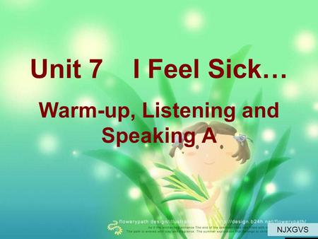 Warm-up, Listening and Speaking A