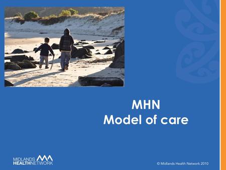 MHN Model of care. Drivers for Change A Failing P ublic P rivate P artnership Exiting generation of business owners Emerging generation with different.