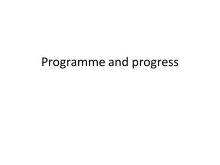 Programme and progress. Programme Employer requirements – Sectional completion Pre-tender programme – Use for ascertaining completion risk – Subcontractor.