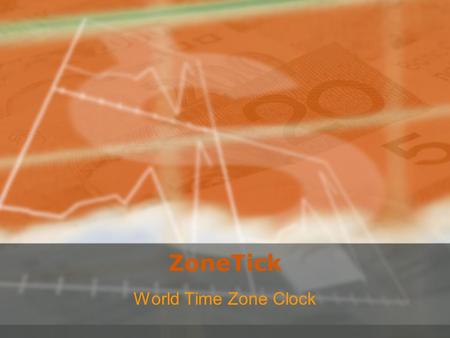 ZoneTick World Time Zone Clock. Standard Windows System Clock Shows only one time zone (local)