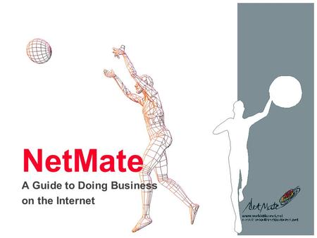 Taloustutkimus Oy / Scandinavian NetCommerce Consulting Oy NetMate A Guide to Doing Business on the Internet.