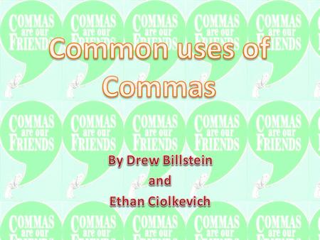 1) Use a comma after an introductory word group that is not the subject of the sentence. Finally, the car careened to the right, endangering passers-by.