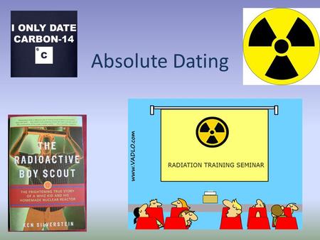 Absolute Dating.