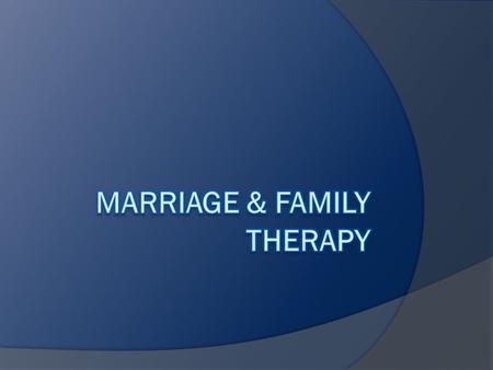 General Description A certified mental health service provider trained to work with individuals, families, groups, and couples in treating mental, behavioral,