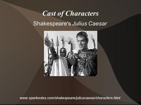 Shakespeare's Julius Caesar