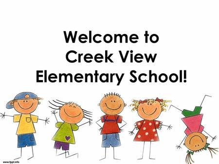 Welcome to Creek View Elementary School!