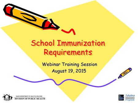 School Immunization Requirements