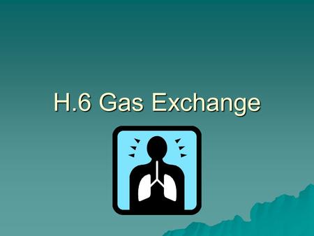 H.6 Gas Exchange.