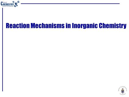 Reaction Mechanisms in Inorganic Chemistry. Elementary Reaction Kinetics: A Review of the Fundamentals.