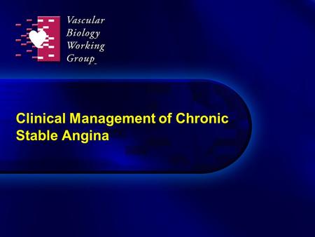 Clinical Management of Chronic Stable Angina. Anti-ischemic strategies in stable CAD Medical therapyPCICABG Initial therapy Recurrent ischemia TMREECPSCS.