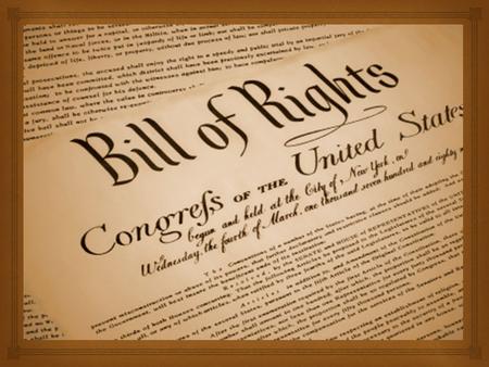   The Federalists believed it was unnecessary and that the Constitution already guarded against tyranny by limiting the government’s power  The Antifederalists.