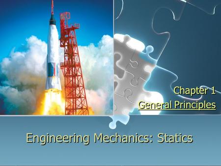 Engineering Mechanics: Statics