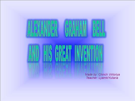 And his great invention