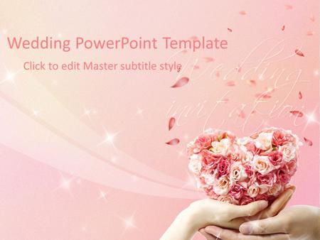 Wedding PowerPoint Template