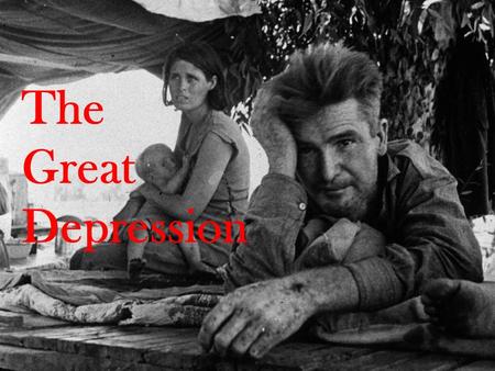 The Great Depression. Roots Hoover promised continued prosperity False Prosperity of the 1920’s –Buying things on credit –Credit, not savings, allowed.