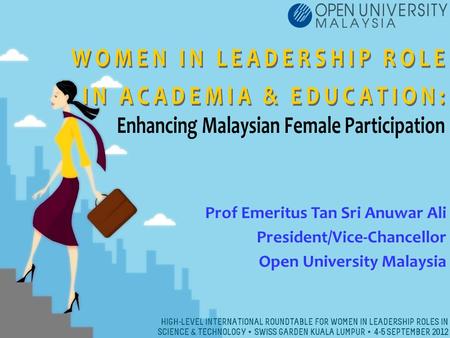 WOMEN IN LEADERSHIP ROLE