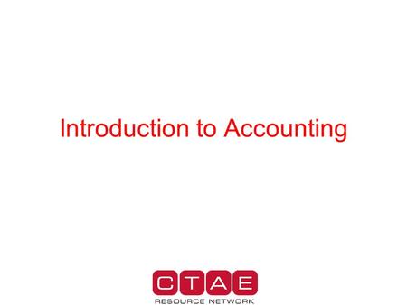 Introduction to Accounting