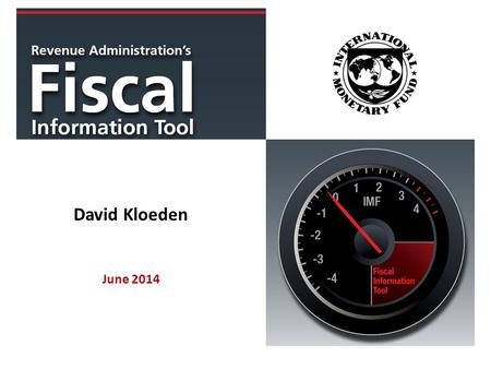 David Kloeden June 2014 1. Presentation Overview RA-FIT Project RA-FIT Questionnaire Preliminary Results of the 1 st Iteration Launching the 2 nd Iteration.