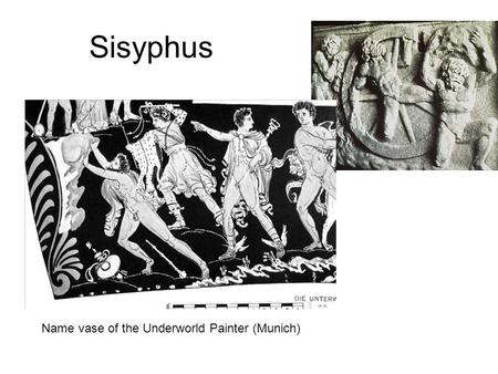 Sisyphus Name vase of the Underworld Painter (Munich)