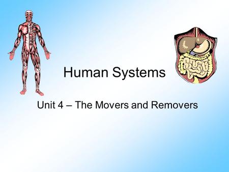 Human Systems Unit 4 – The Movers and Removers. Language Learning Goal Define: Circulatory system Blood vessel Artery Vein Capillaries Lymph & Lymphatic.