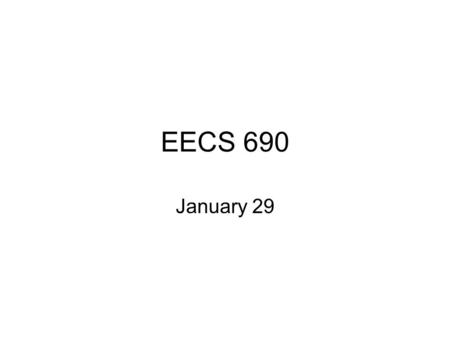 EECS 690 January 29. Rights and Duties A right is a claim to a moral good. Every right that one person holds implies a duty or obligation upon another.