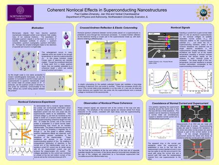 Nonlocal quantum coherence between normal probes placed on a superconductor is predicted to occur through two microscopic processes. In crossed Andreev.