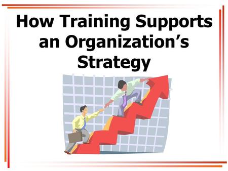 How Training Supports an Organization’s Strategy.