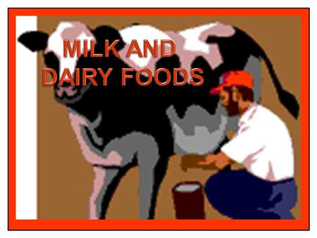 Milk is 87% water. The other 13% are the milk solids. 27% Protein: casein 30% Fat: combined with water is called “cream” 37% lactose: milk sugar 6% ash/minerals: