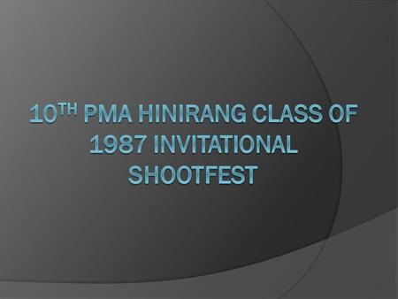 Ticket Incentive / Sponsorship  Php 50,000 Sponsorship 1 Complimentary Seat with Sen Chiz Escudero at the Presidential Table during the awarding ceremonies.