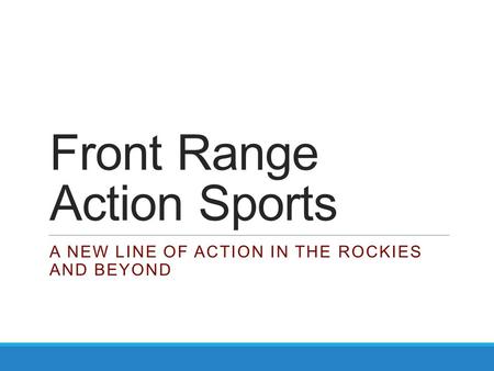 Front Range Action Sports