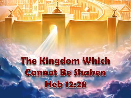 “Jesus answered, “My kingdom is not of this world. If My kingdom were of this world, then My servants would be fighting so that I would not be handed.