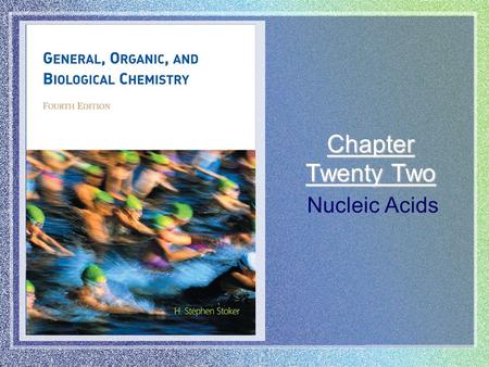 Chapter Twenty Two Nucleic Acids. Copyright © Houghton Mifflin Company. All rights reserved.22 | 2 →CO 22.1 Human egg and sperm. Lipids cont’d Dr. Nikos.